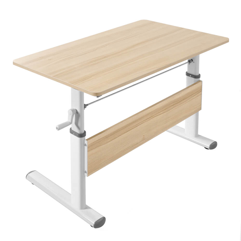 โต๊ะทำงานปรับระดับได้ InnHome รุ่น FlexiDesk 160 ซม. สีขาว_1